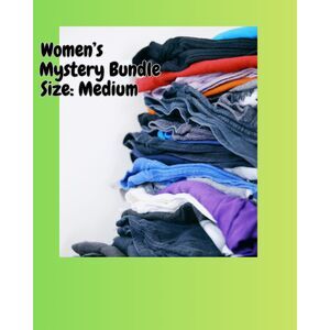10 piece Mystery Box Women's Clothing Bundle Lot Set Shirt Pants Top Sz: Med
